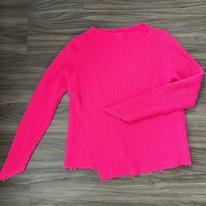 Hot pink sweater